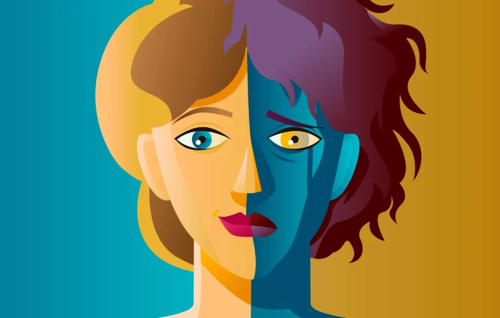 Bipolar Eyes Before and After